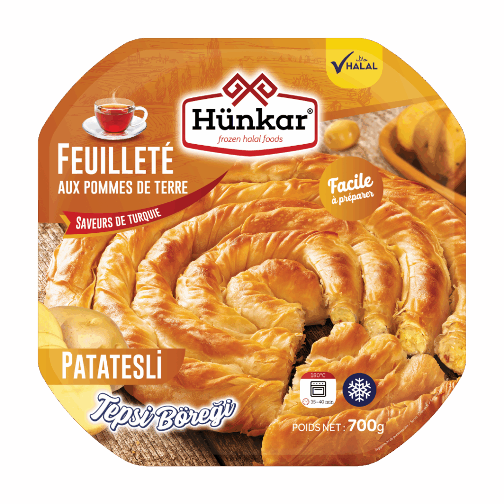 Les apéritifs 18 Feuillete aux pommes de terre 700g 1 | Hünkar