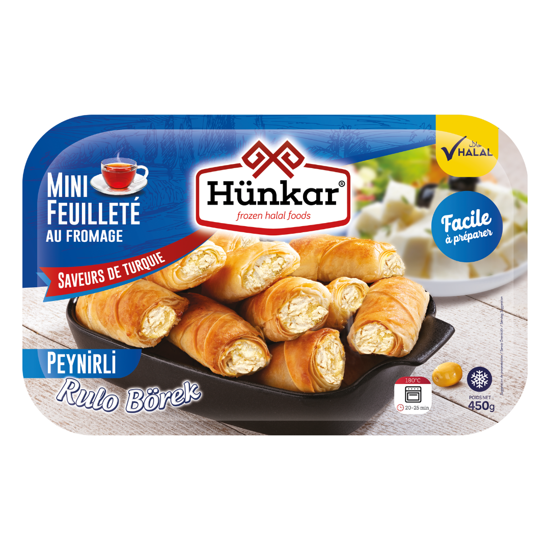 Mini feuilleté au fromage 450g Mini feuillete au fromage 450g | Hünkar