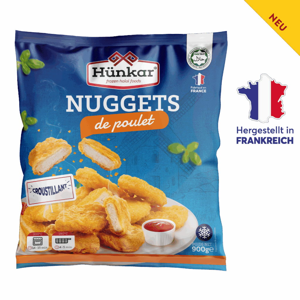 Geflügelprodukte 4 Nuggets de poulet 900g hunkar | Hünkar