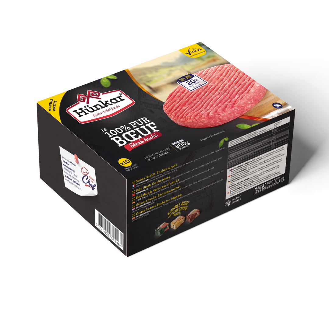 Steak haché 100 pur boeuf 1 Steak hache 100 pur boeuf 1 | Hünkar