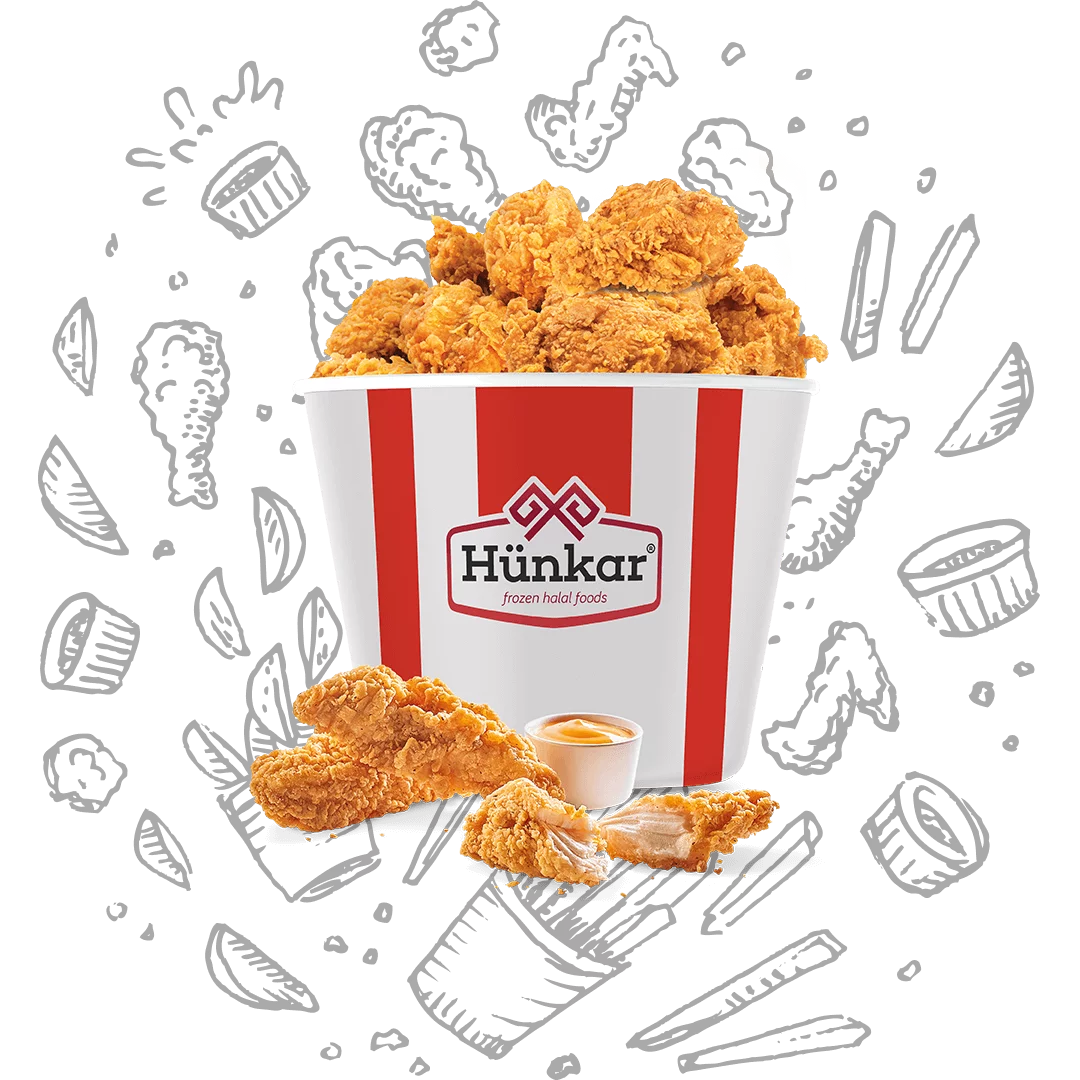 hunkar surgele fried chicken menu bucket | Hünkar