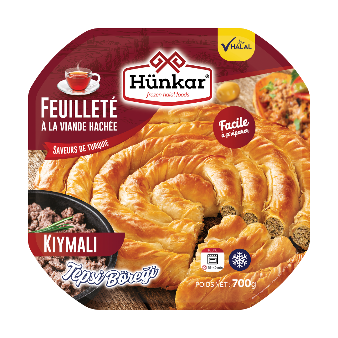 Feuilleté a la viande hachée 700g Feuillete a la viande hachee 700g 1 | Hünkar