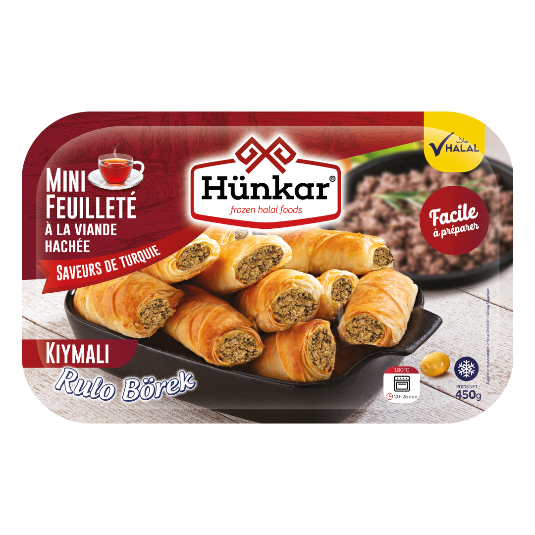Mini feuilleté a la viande hachée 450g Mini feuillete a la viande hachee 450g 1 | Hünkar