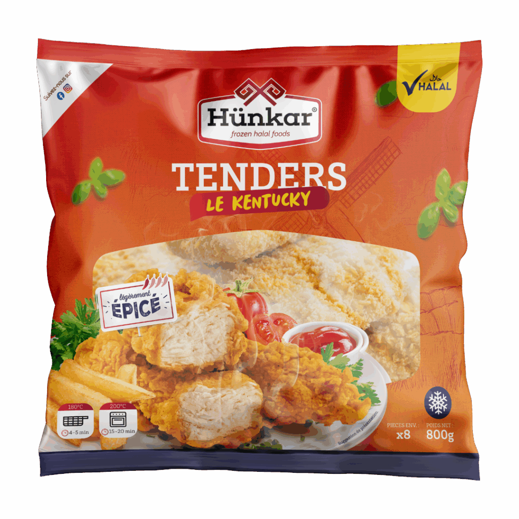 Geflügelprodukte 9 Tenders le Kentucky 800g | Hünkar