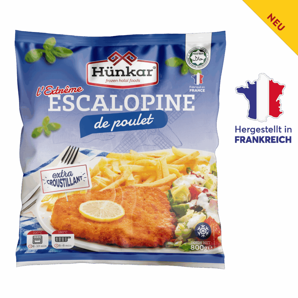 Geflügelprodukte 13 escalopine poulet 800g hunkar | Hünkar