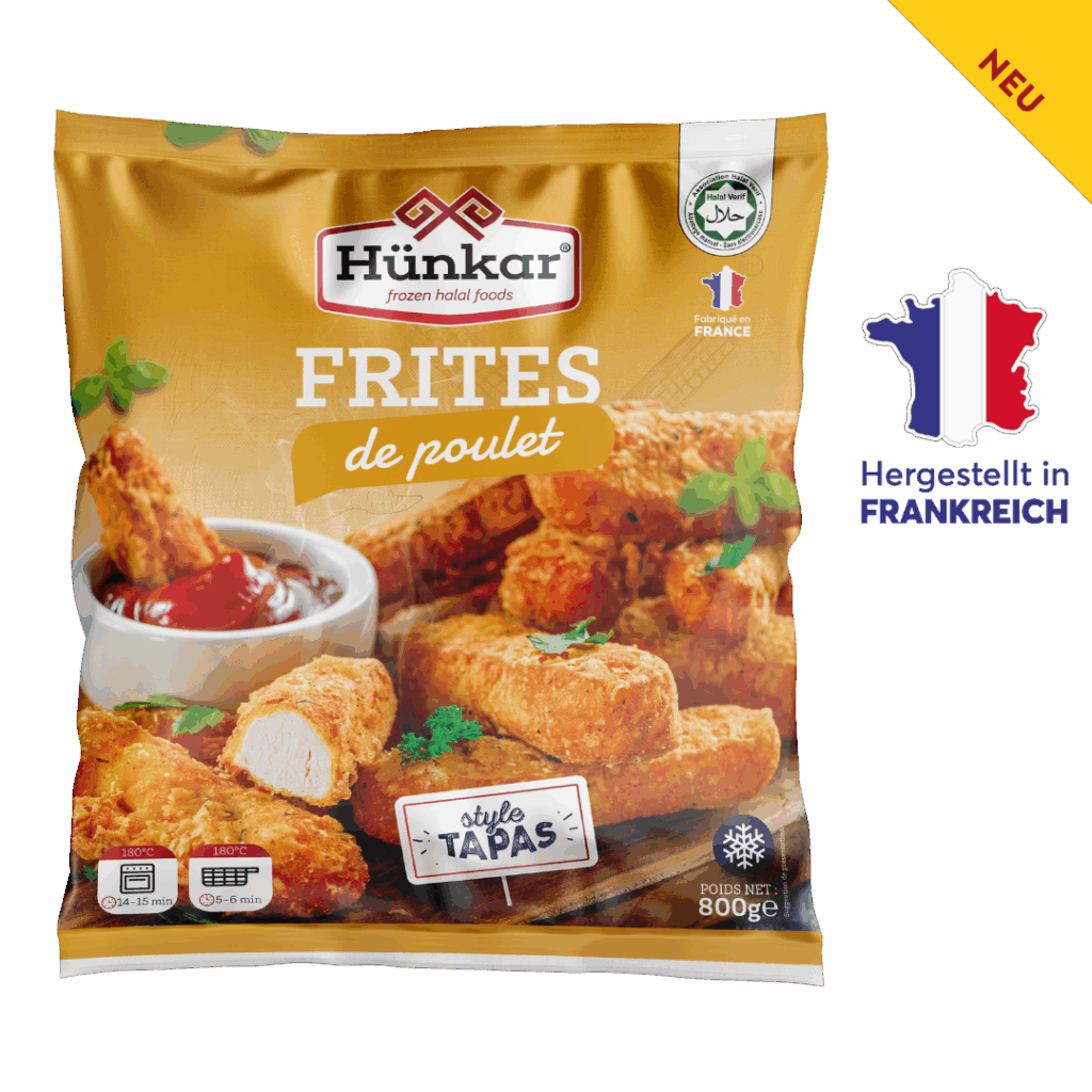 Geflügelprodukte 14 frites poulet 800g hunkar | Hünkar