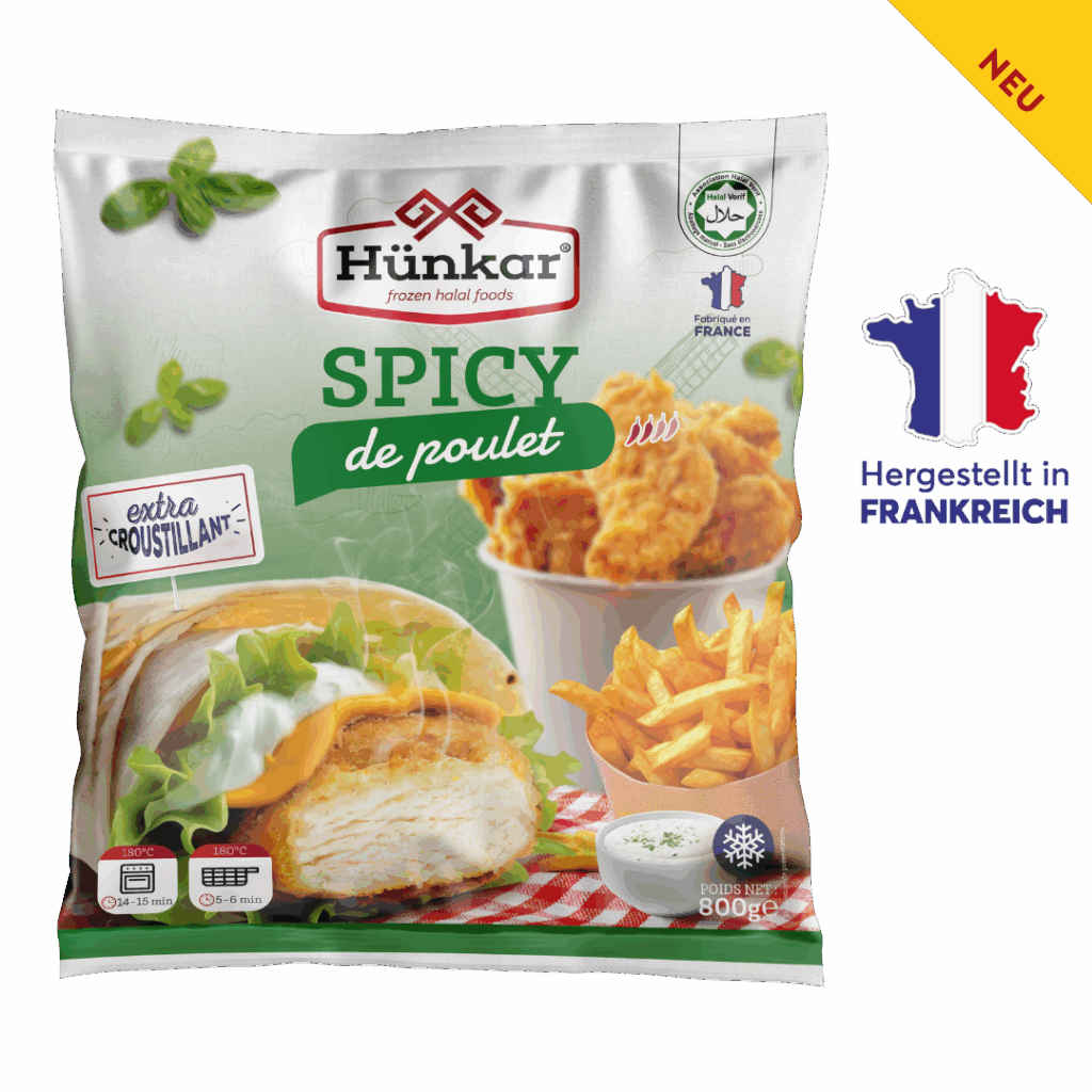 Geflügelprodukte 6 spicy de poulet 800g hunkar | Hünkar
