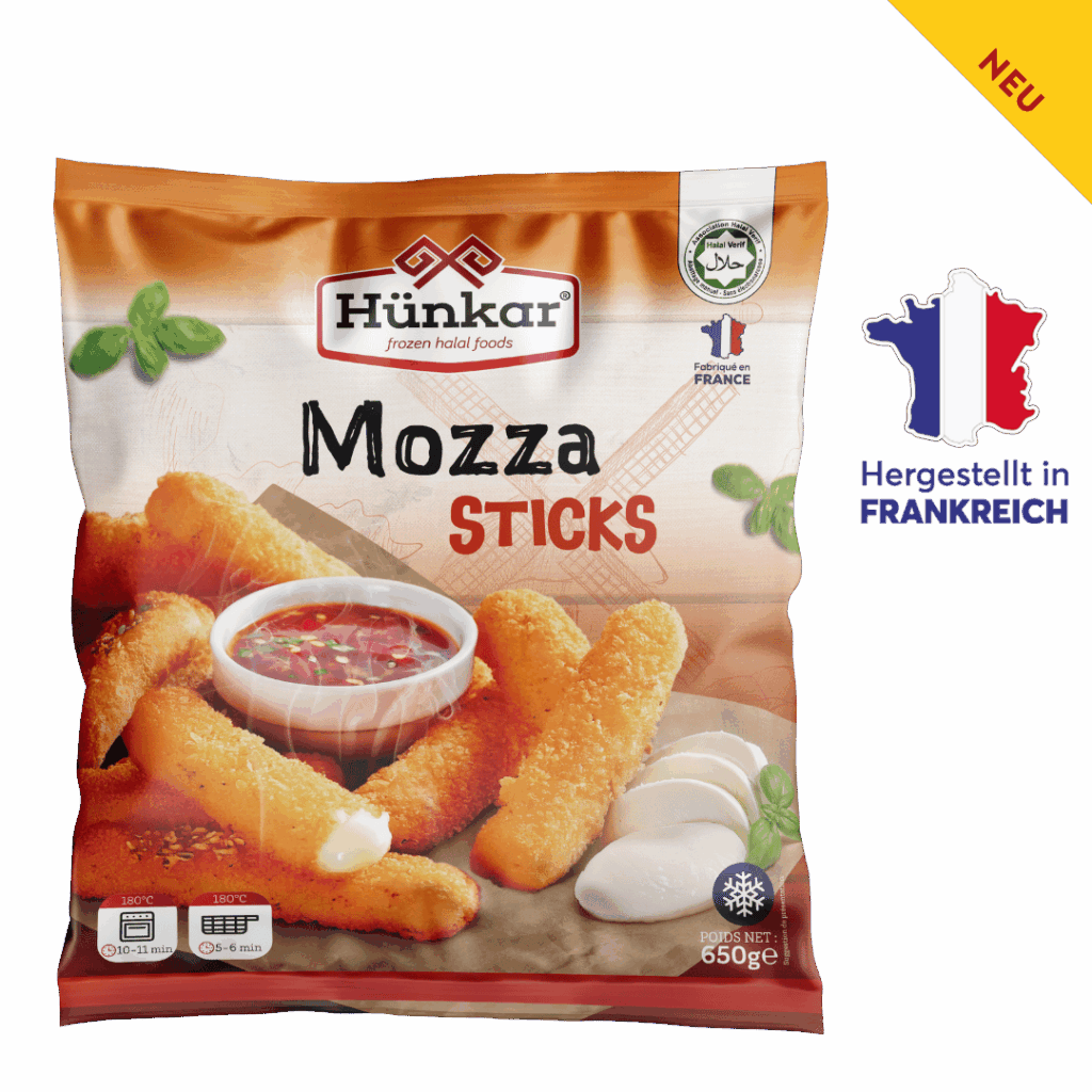 Les apéritifs 12 Mozza Sticks nv packaging 650g | Hünkar