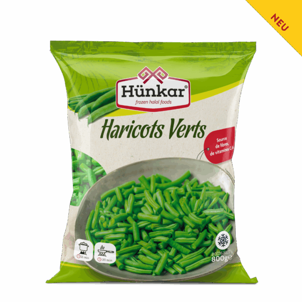 Gemüse 9 Haricots verts 800g | Hünkar