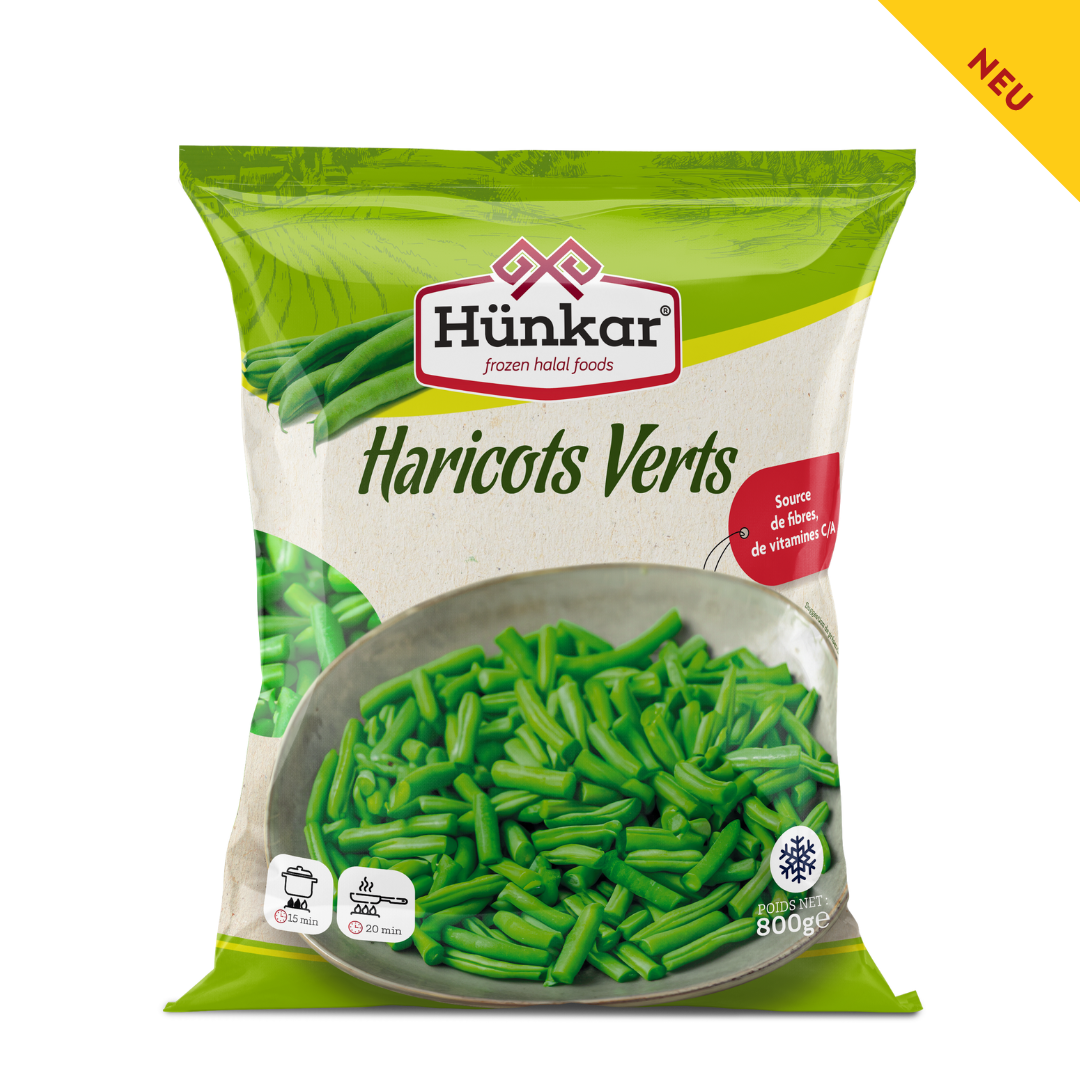 Haricots verts 800g Haricots verts 800g | Hünkar