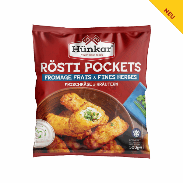 Pommes 6 rosti pockets | Hünkar